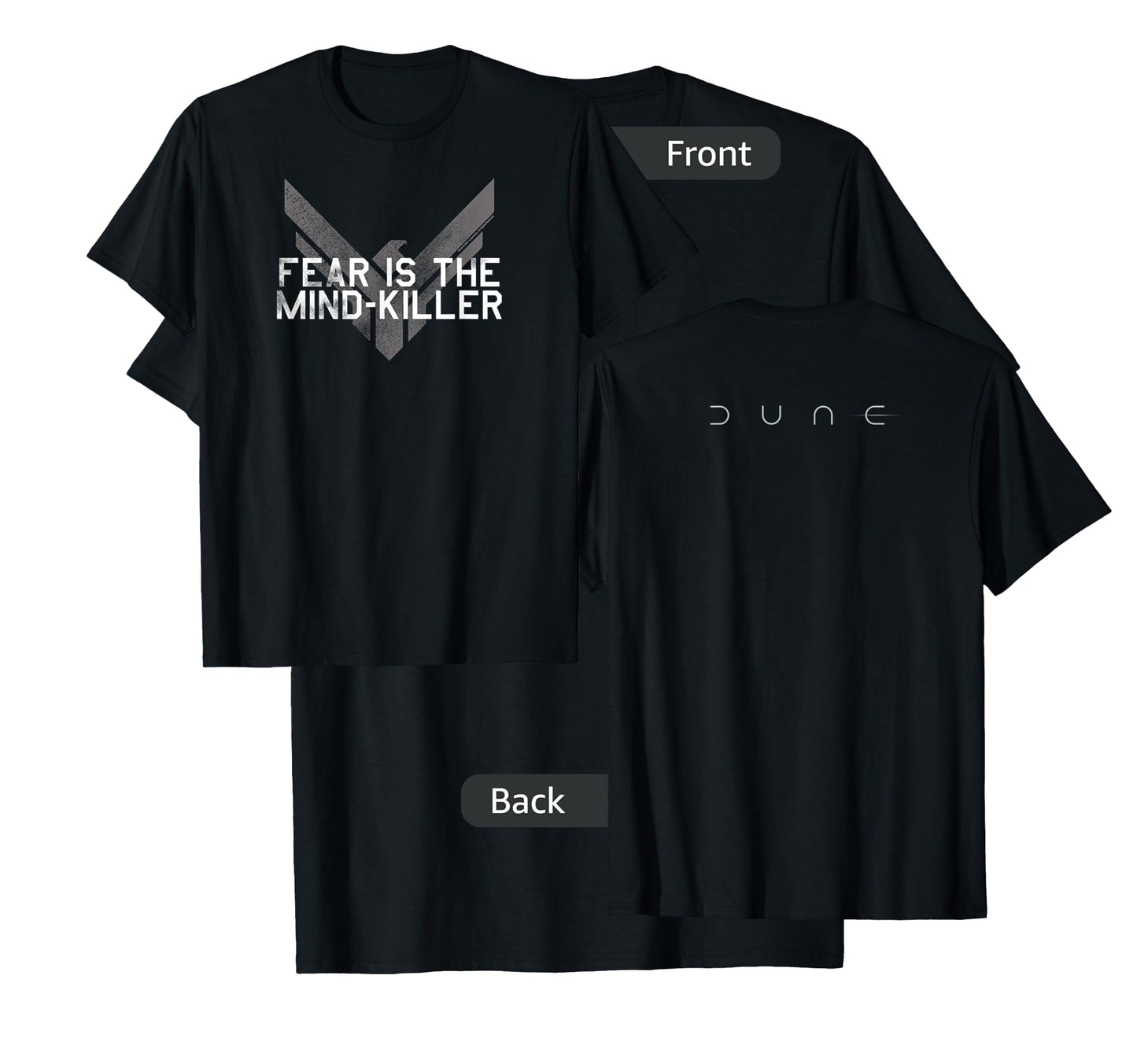 Dune (2021) - Fear is The Mind-Killer - Atreides T-Shirt