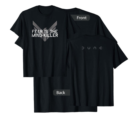 Dune (2021) - Fear is The Mind-Killer - Atreides T-Shirt