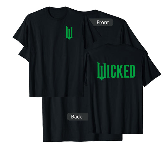 Wicked Logo Front & Back T-Shirt