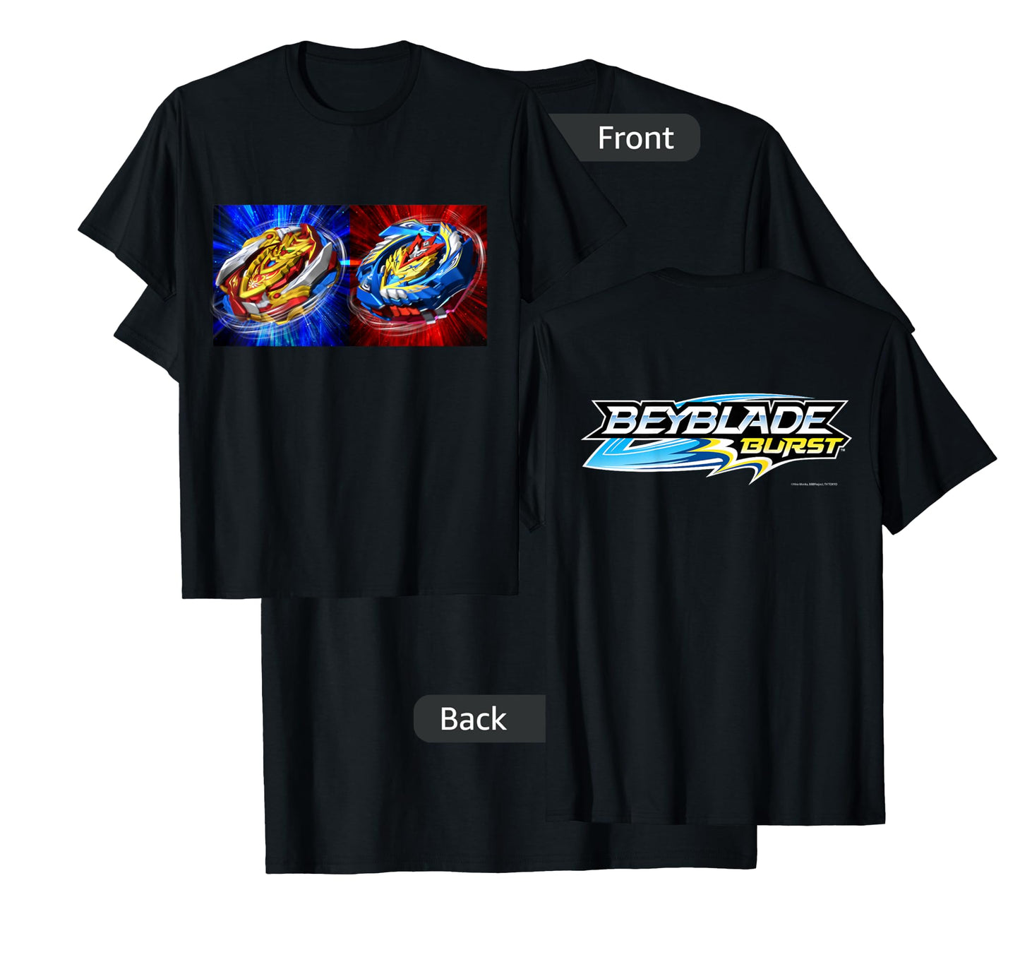 Beyblade Burst Turbo Double BEY T-Shirt Small