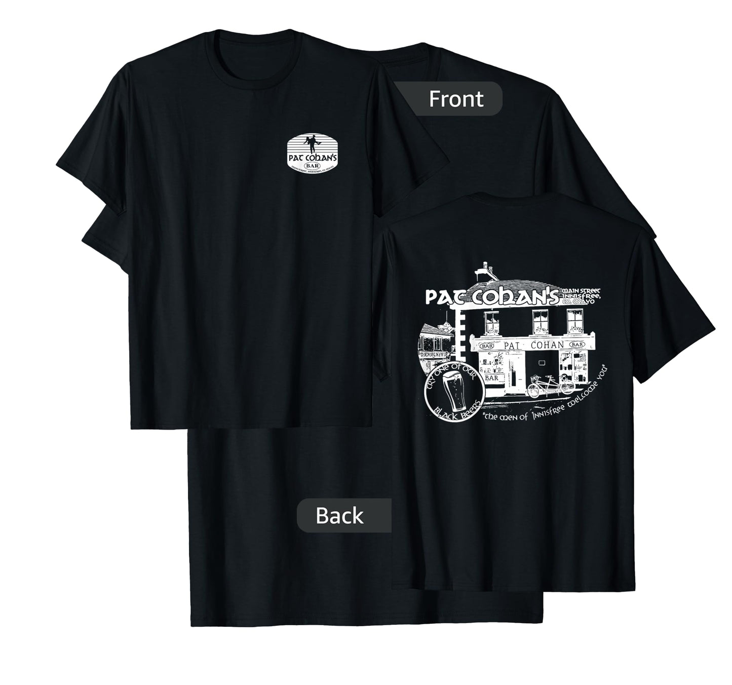 Quiet Man Movie - Cohan's Irish Pub Souvenir T-Shirt