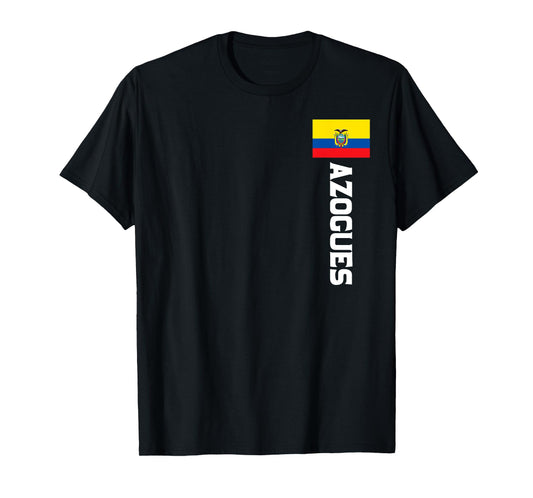 Azogues Ecuador Flag Emblem Escudo Bandera T-Shirt