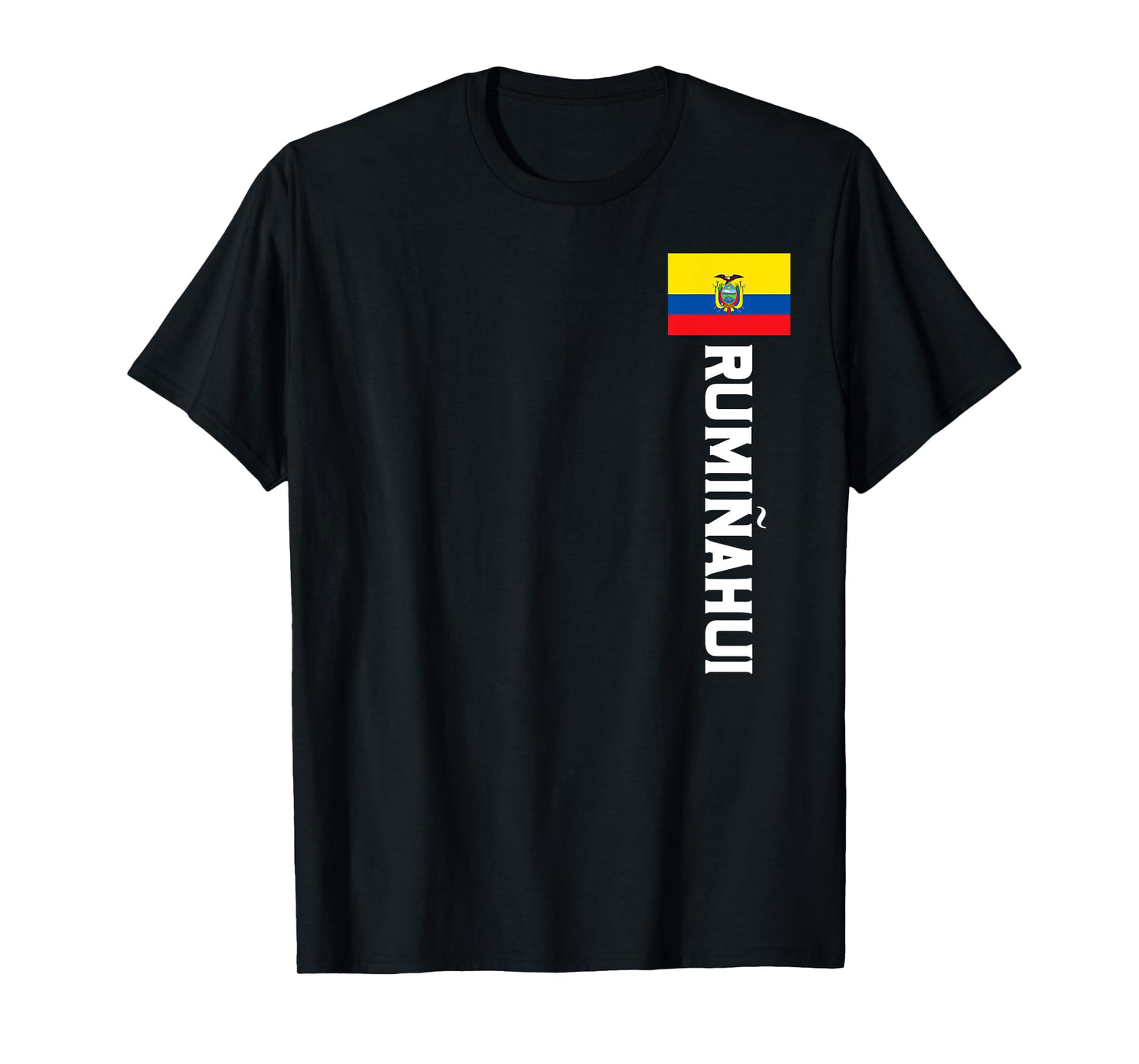 Rumiñahui Ecuador Flag Emblem Escudo Bandera T-Shirt