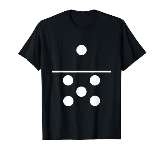 Domino One Five Matching Halloween Gift Group Costumes 1-5 T-Shirt