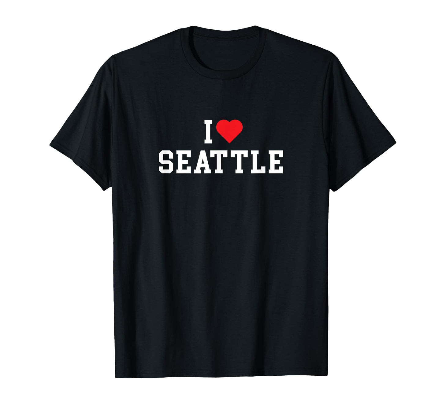 Seattle - I Love Seattle - Washington - Classic T-Shirt