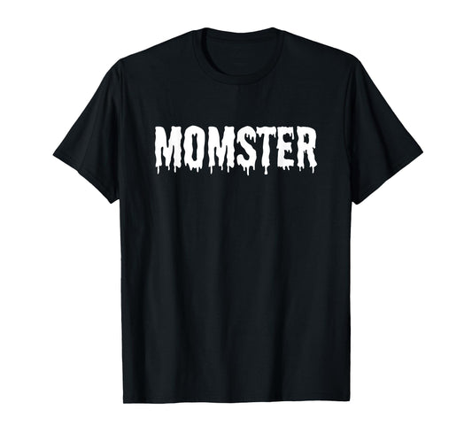 Funny Momster Spooky Family Matching Halloween T-Shirt