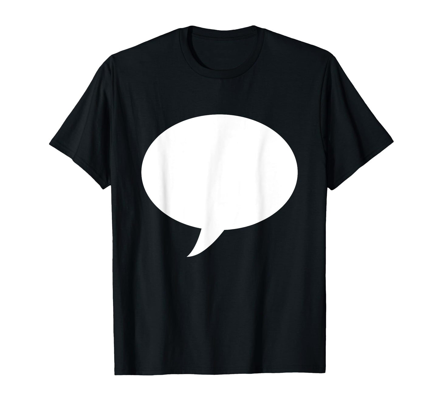 Write On Me Blank T Shirt Speech Bubble T-Shirt