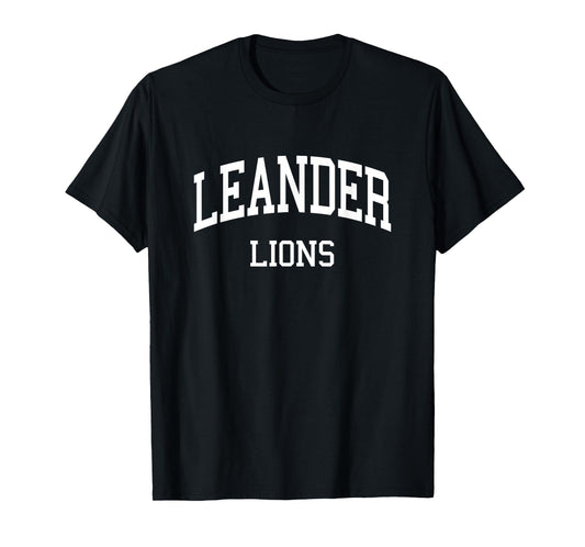 Leander High School HS Leander TX Retro Sports T-Shirt