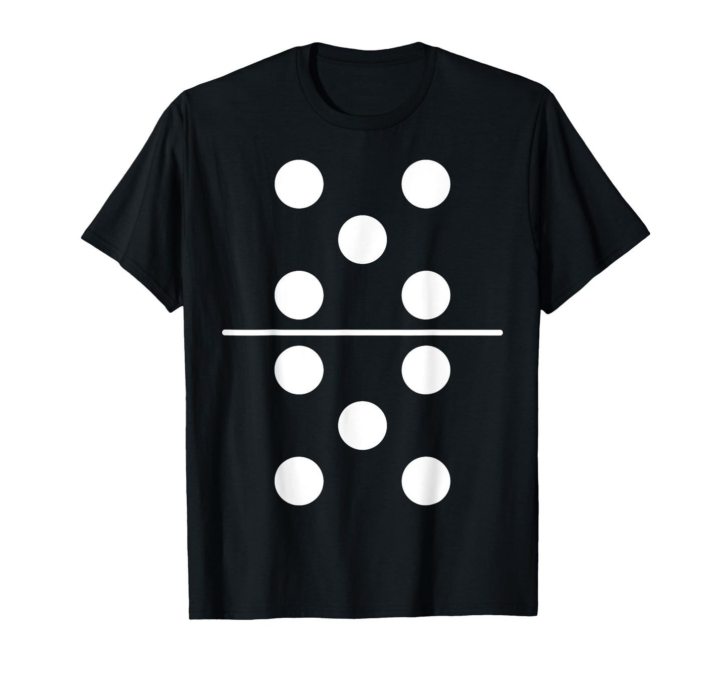 Domino Costume 5 5 Matching Family Easy Group Halloween T-Shirt