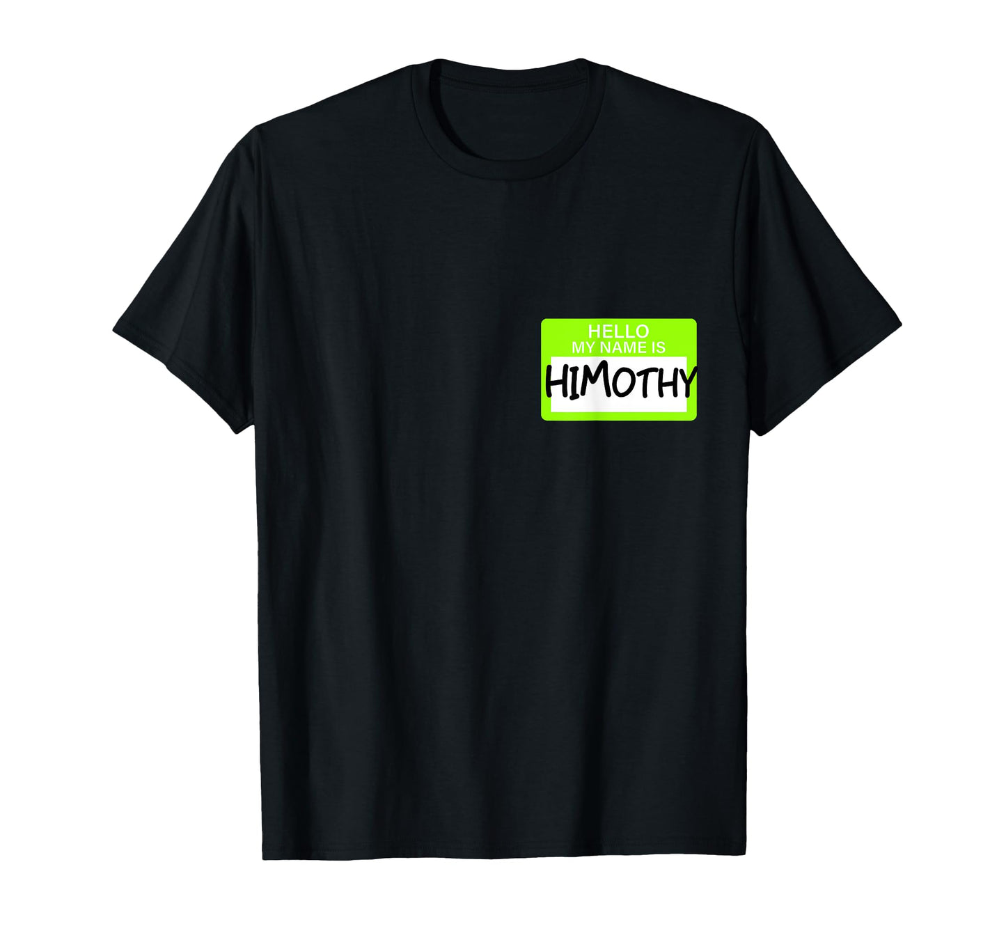 Green Himothy Green Color Graphic T-Shirt