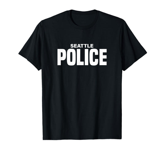 City of Seattle Police Officer Washington Policeman T-Shirt T-Shirt