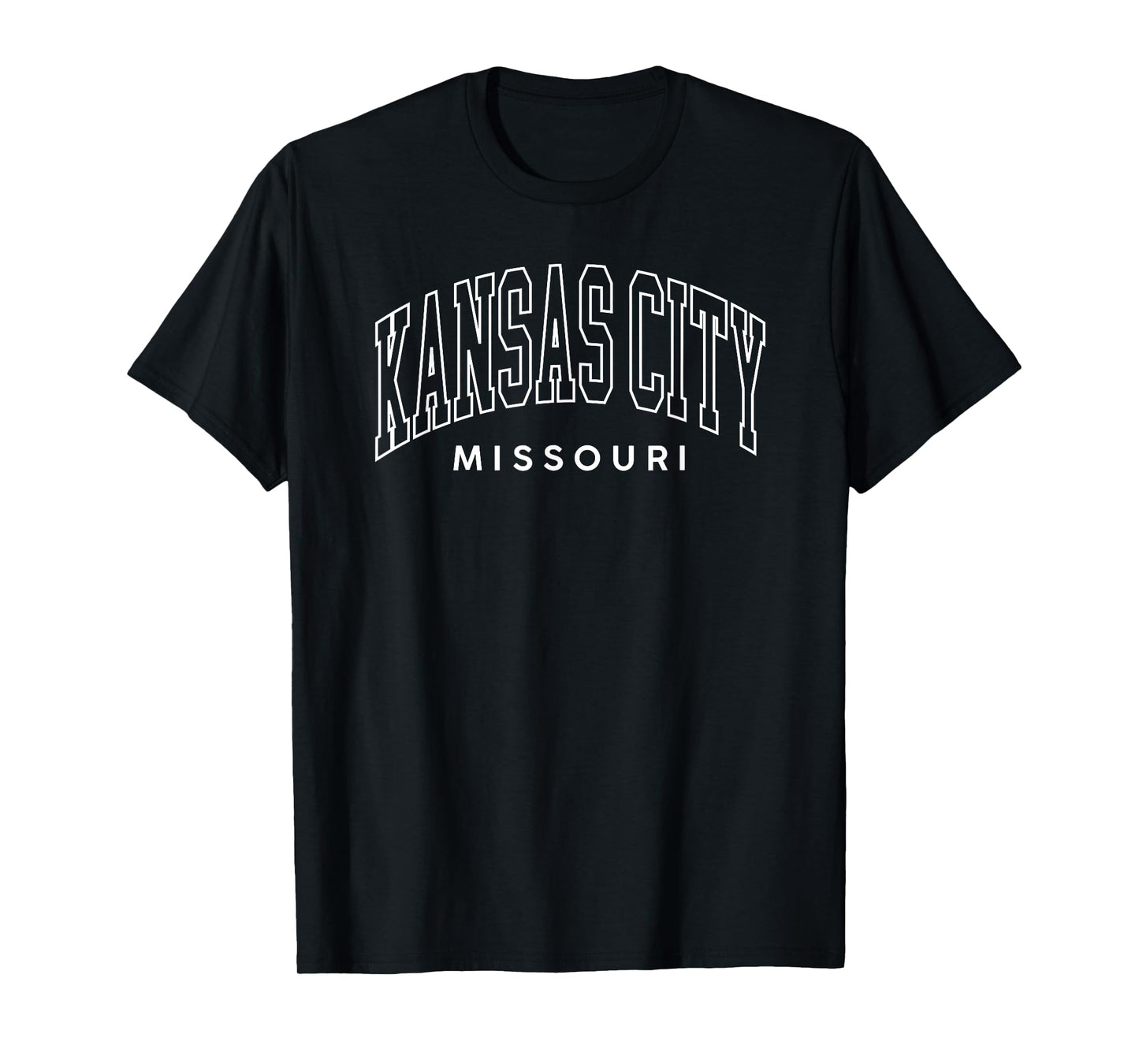 Kansas City MO Varsity Retro Throwback Men Women Souvenir T-Shirt