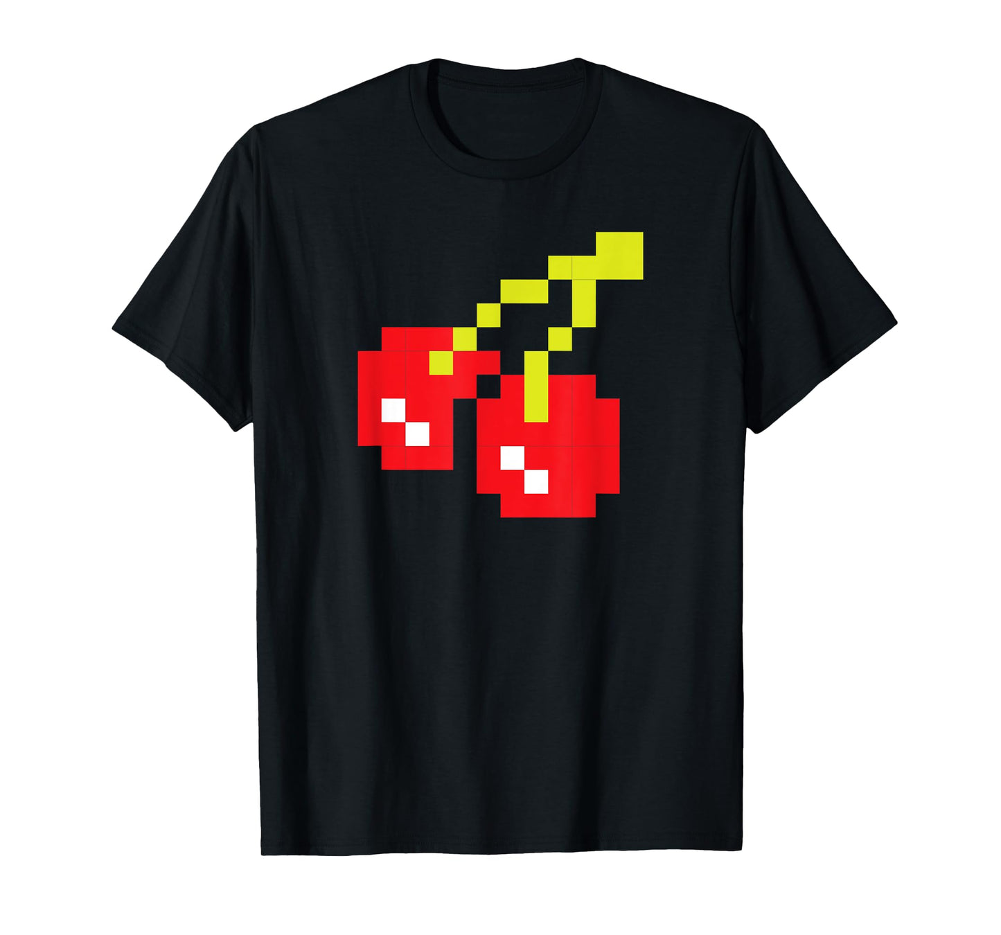 Pixel Cherries 80s Video Game Halloween Costume Easy Group T-Shirt