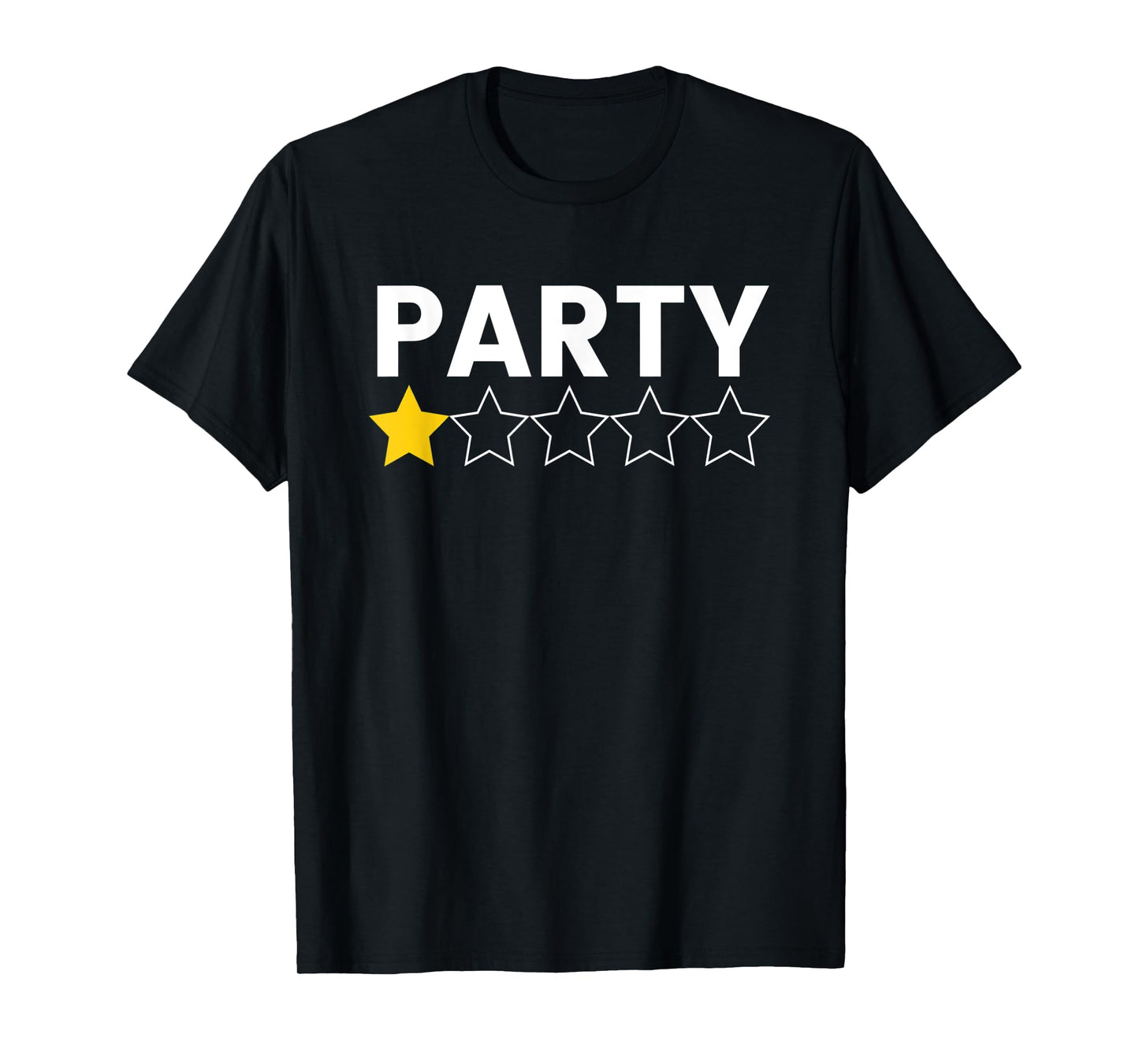 Party Pooper One Star Funny T-Shirt