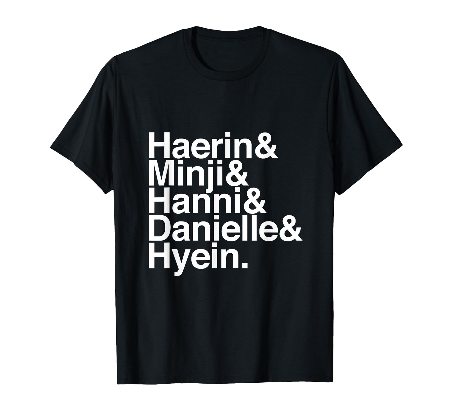 Haerin & Minji & Hanni & Danielle & Hyein T-Shirt