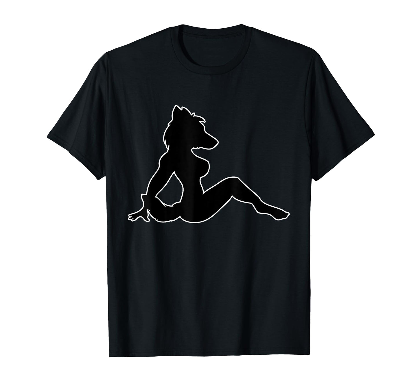Wolf Lady Furry tshirt Furries Tail Ears Cosplay Shirt T-Shirt