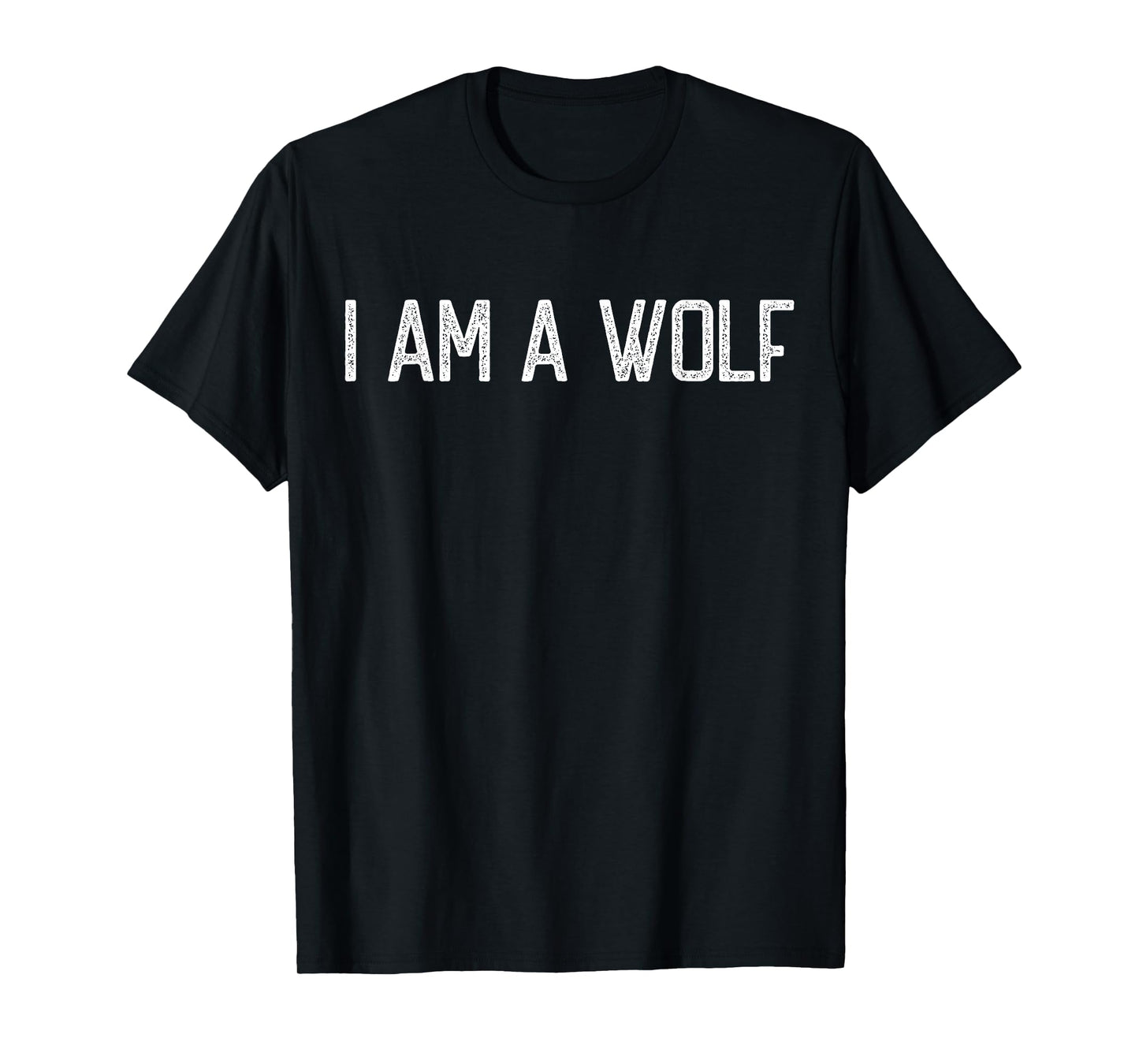 Halloween I am a Wolf funny wolves lover I heart wolf T-Shirt
