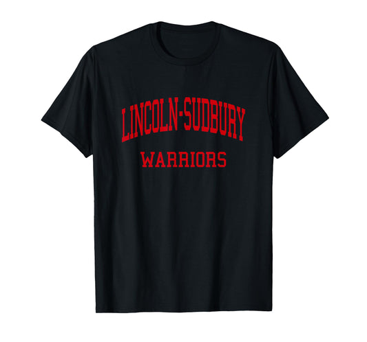 Lincoln-Sudbury High School HS Sudbury MA Retro Sports T-Shirt