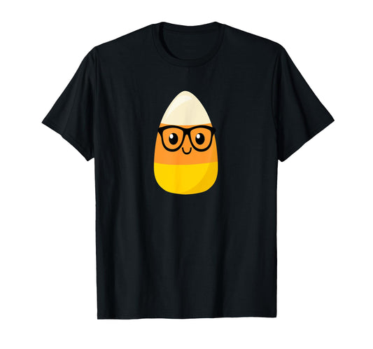 Halloween Candy Corn Nerd T Shirt T-Shirt