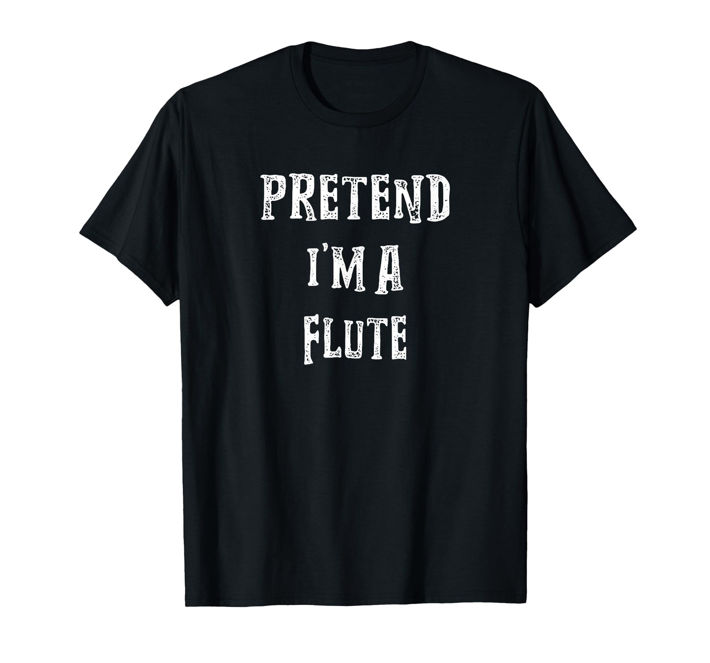 Pretend I'm A Flute Halloween Costume Couples Matching T-Shirt