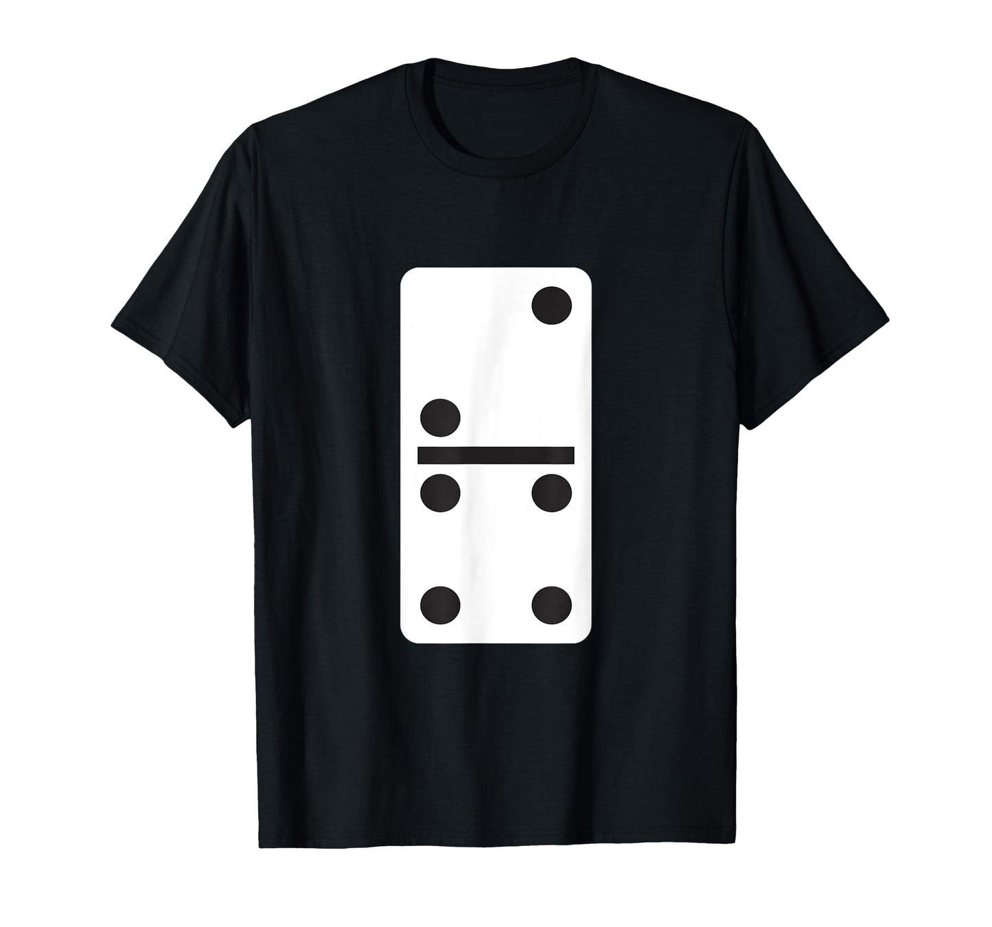 Two Four Dominoes T-Shirt Halloween Costume Domino Game T-Shirt