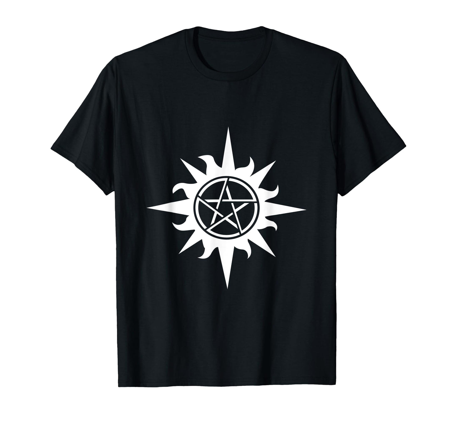Anti Possession Pentagram Demonic Symbol T Shirt T-Shirt