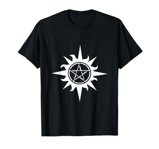 Anti Possession Pentagram Demonic Symbol T Shirt T-Shirt
