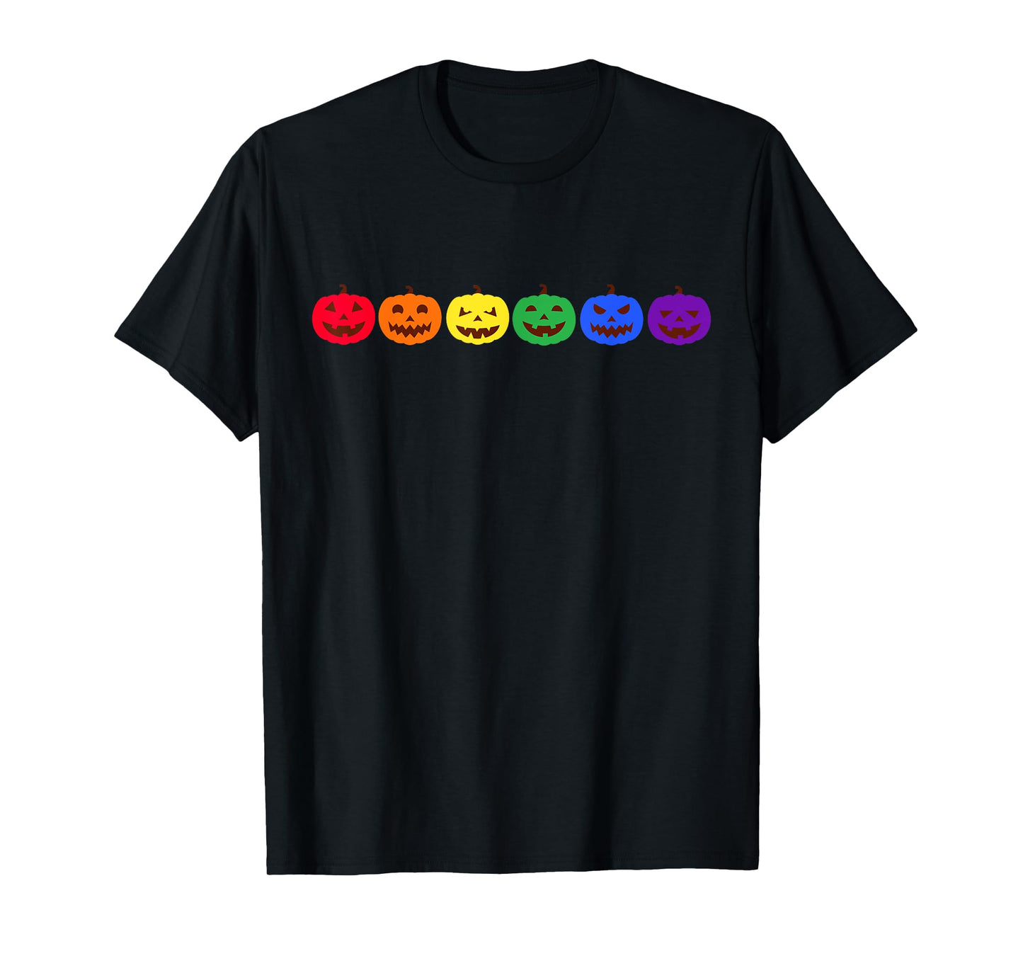 Pumpkin Halloween Costume LGBT Rainbow Gay Pride TShirt T-Shirt