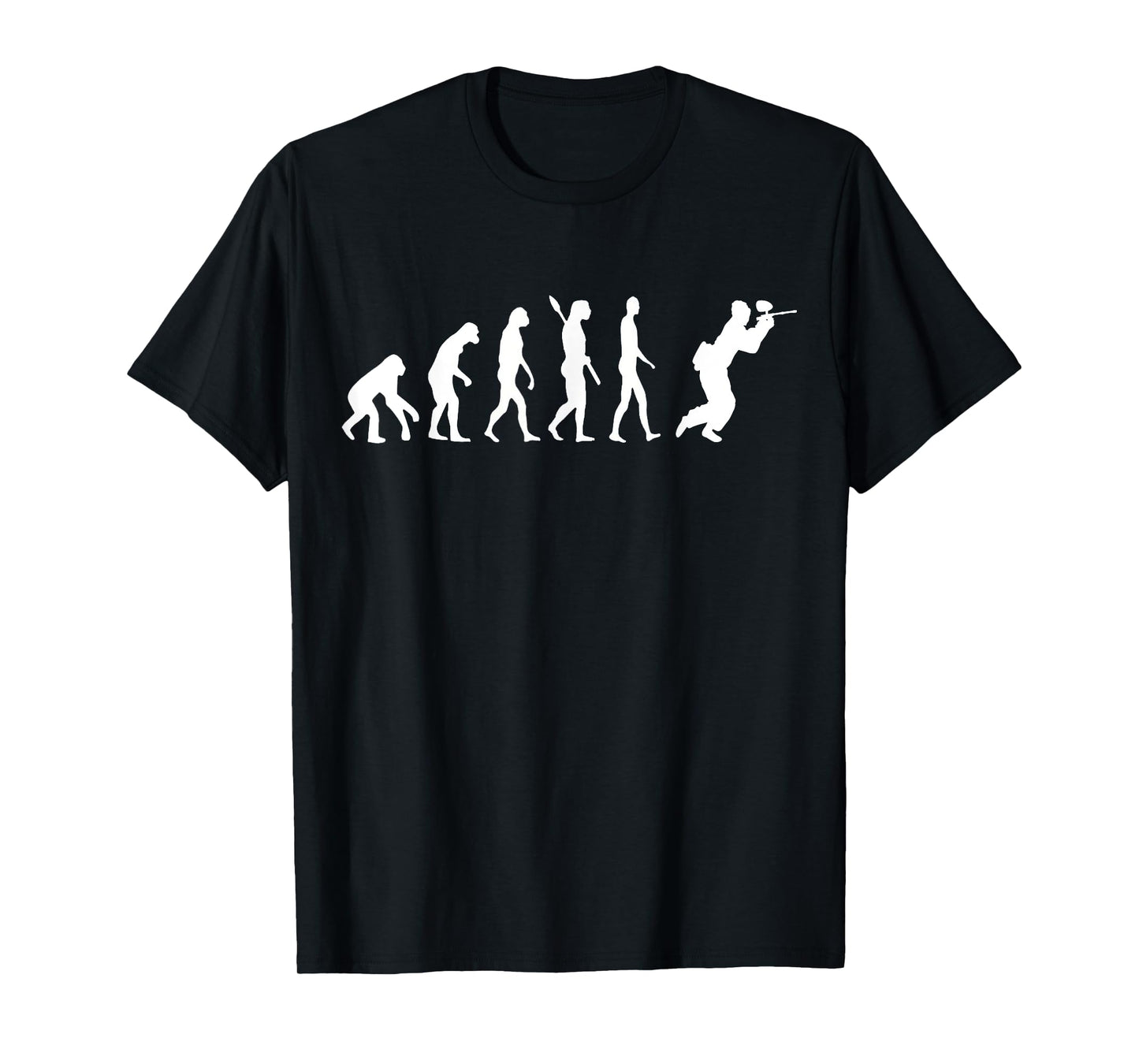 Paintballspieler Paintball Spieler Freizeit Sport Paintball Player Evolution T-Shirt