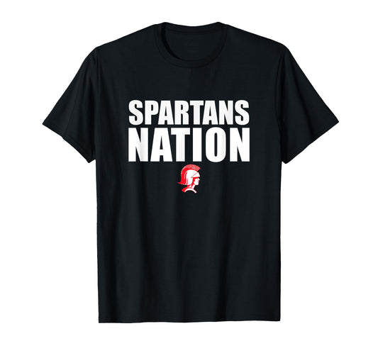 Connersville Spartans Logo Nation HS T-Shirt