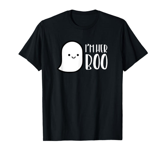 MATCHING SET I'm His or Her Boo Halloween Ghost Couple shirt T-Shirt