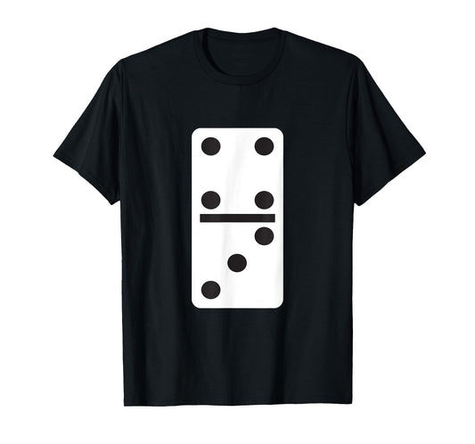 Four Three Dominoes T-Shirt Halloween Costume Domino Game T-Shirt