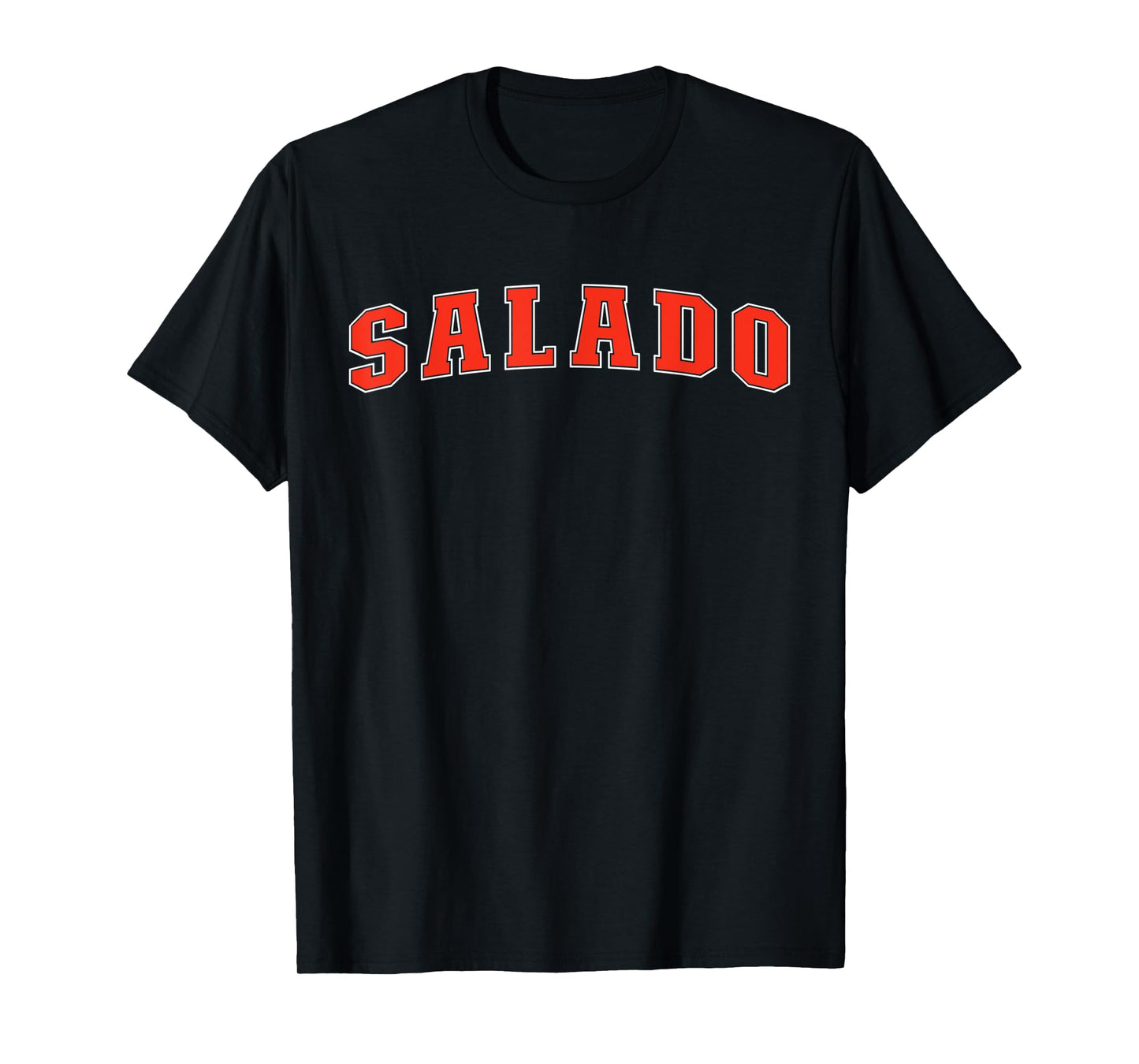 Salado Texas TX College Style Red Text Salado T-Shirt