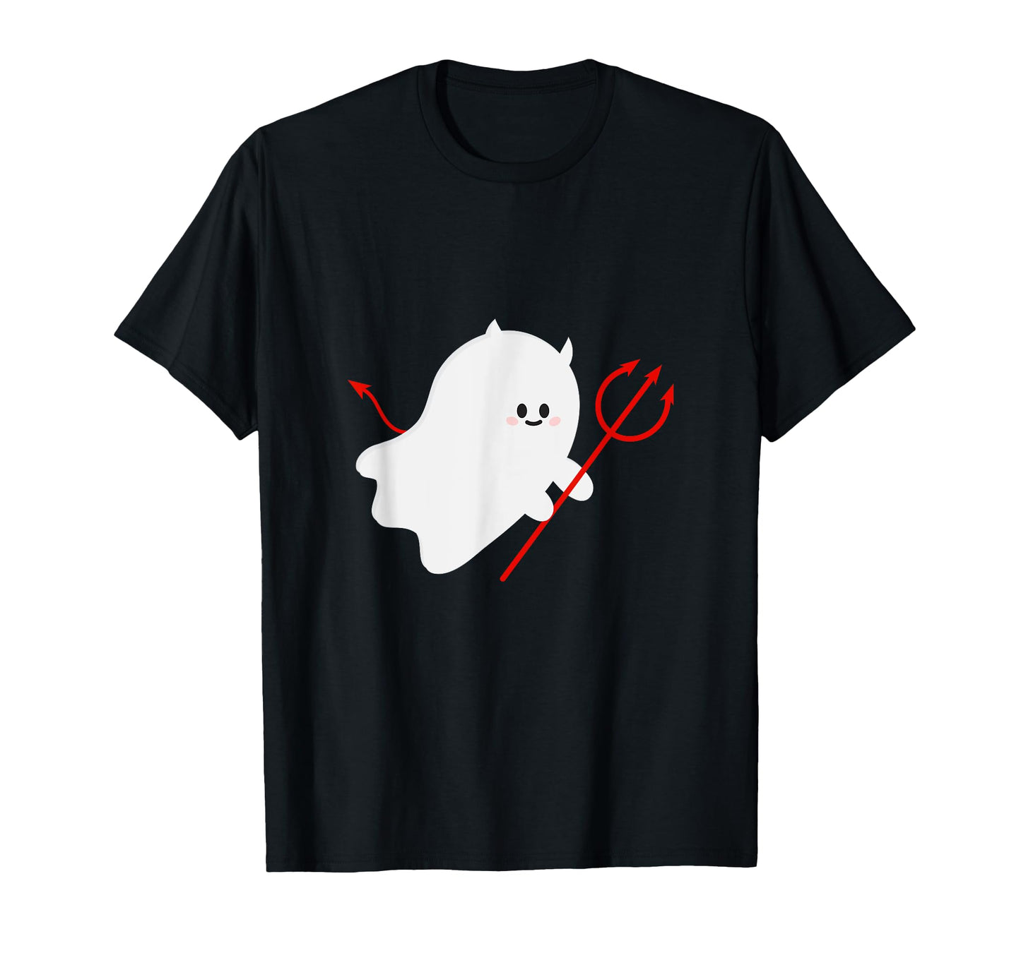 Cute Ghost Devil Halloween Costume T-Shirt