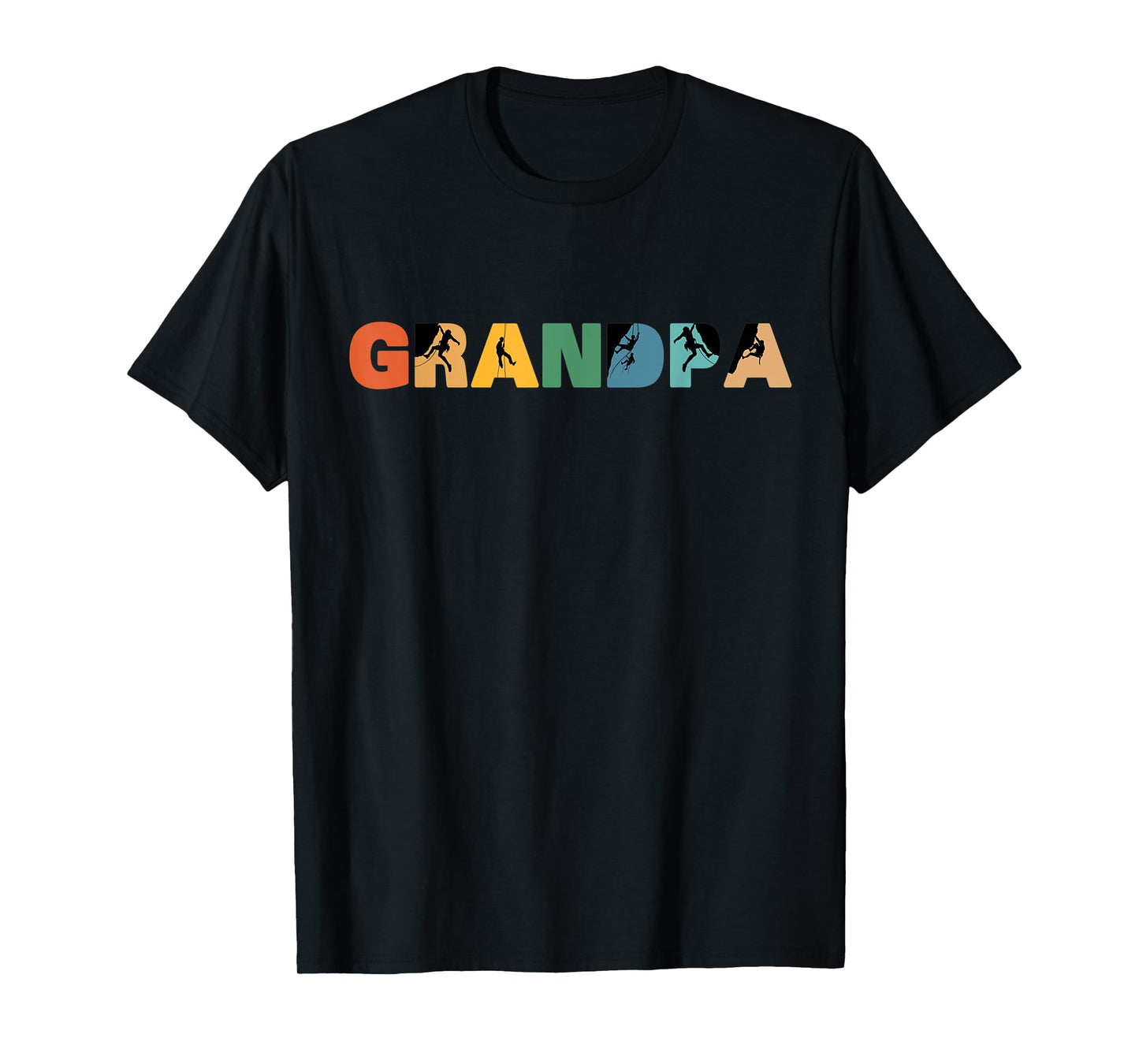 Mens Rock Climbing Grandpa Shirt, Gramps Rock Climbing T-Shirt