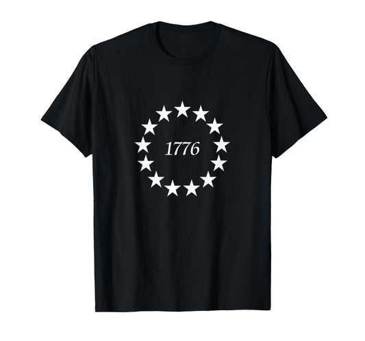 1776 13 Stars Patriotic American Revolution 13 Colonies Tank Top