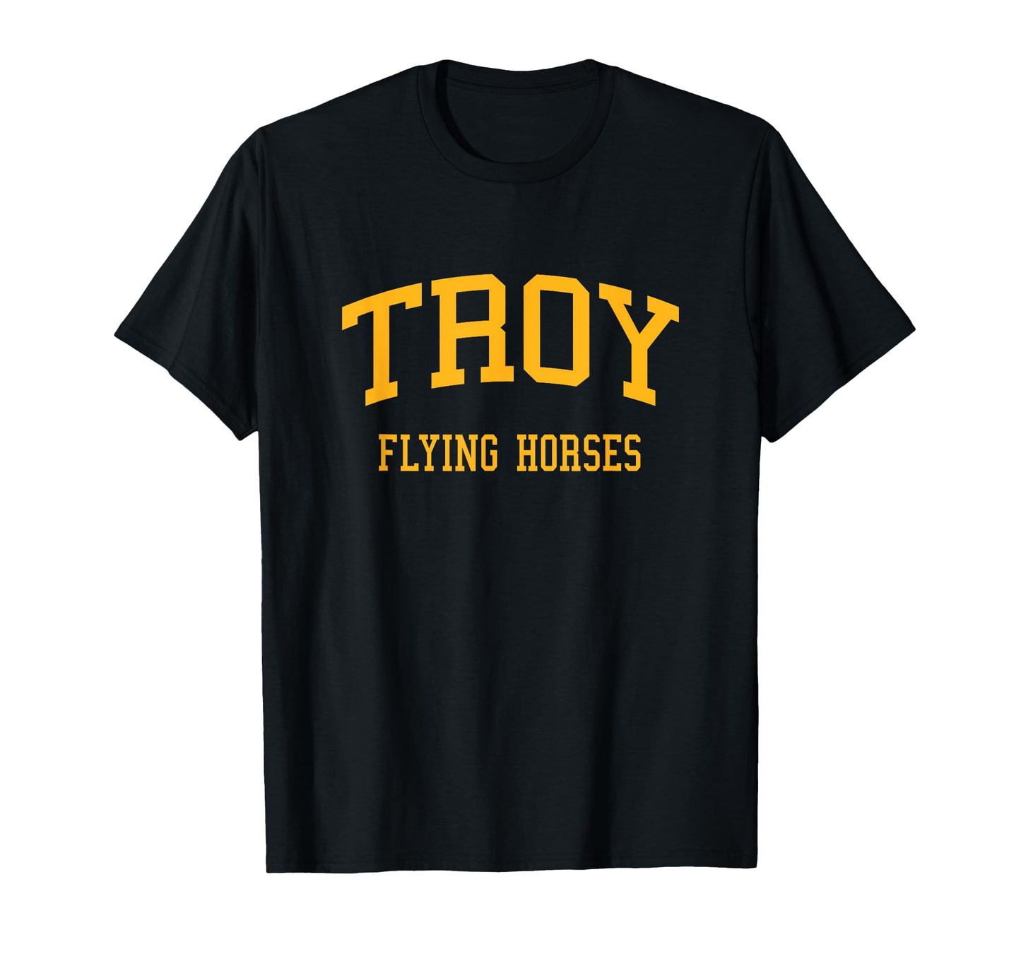Troy High School HS Troy NY Retro Sports T-Shirt