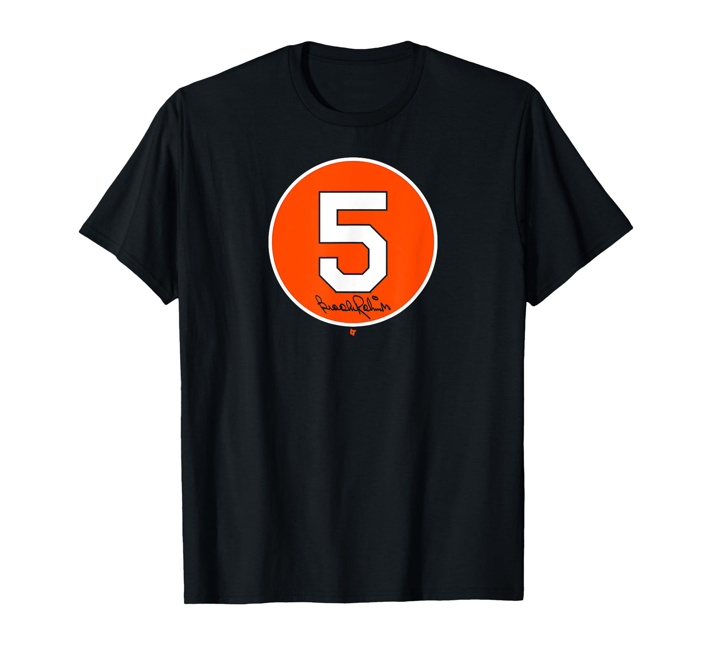 Brooks Robinson - Number Circle - Baltimore Baseball T-Shirt