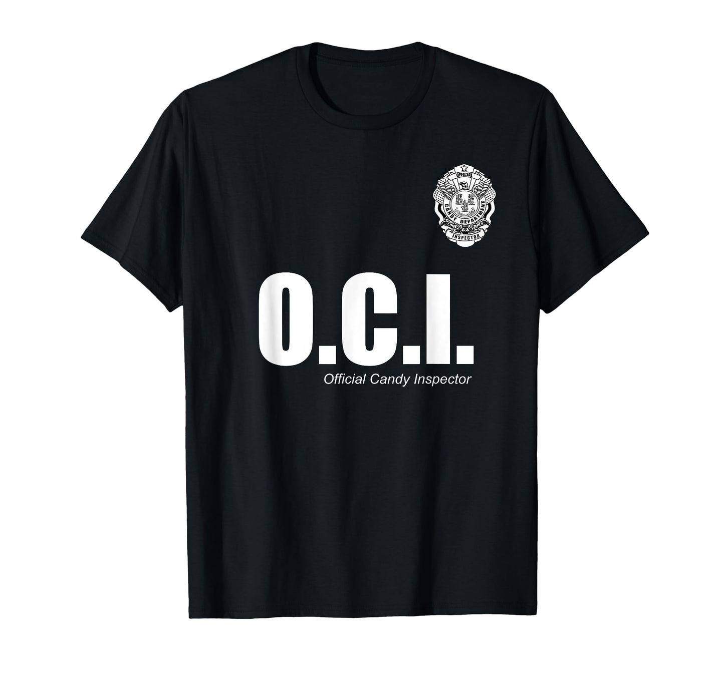OFFICIAL CANDY INSPECTOR SHIRT | OCI Halloween T Shirt T-Shirt