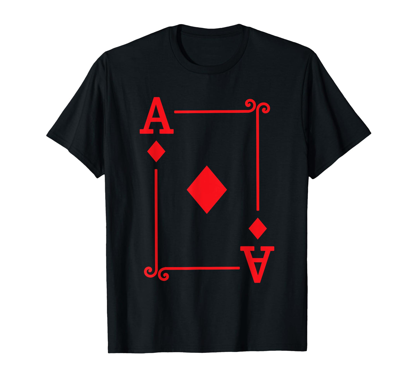 Playing Cards Costume - Ace Diamonds Card - Ace Card T-Shirt