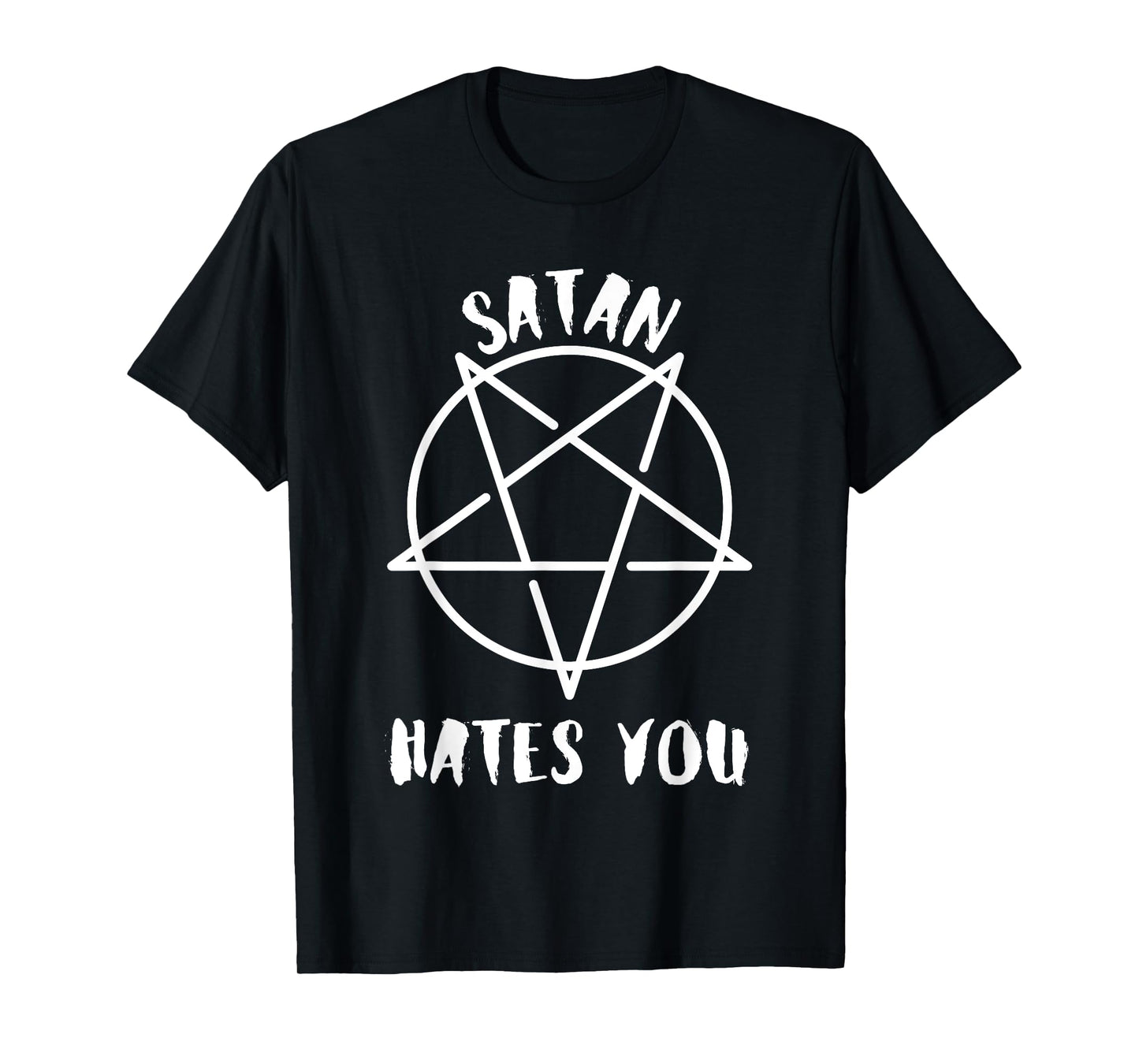 Satan Hates You Five Pointed Star T-Shirt