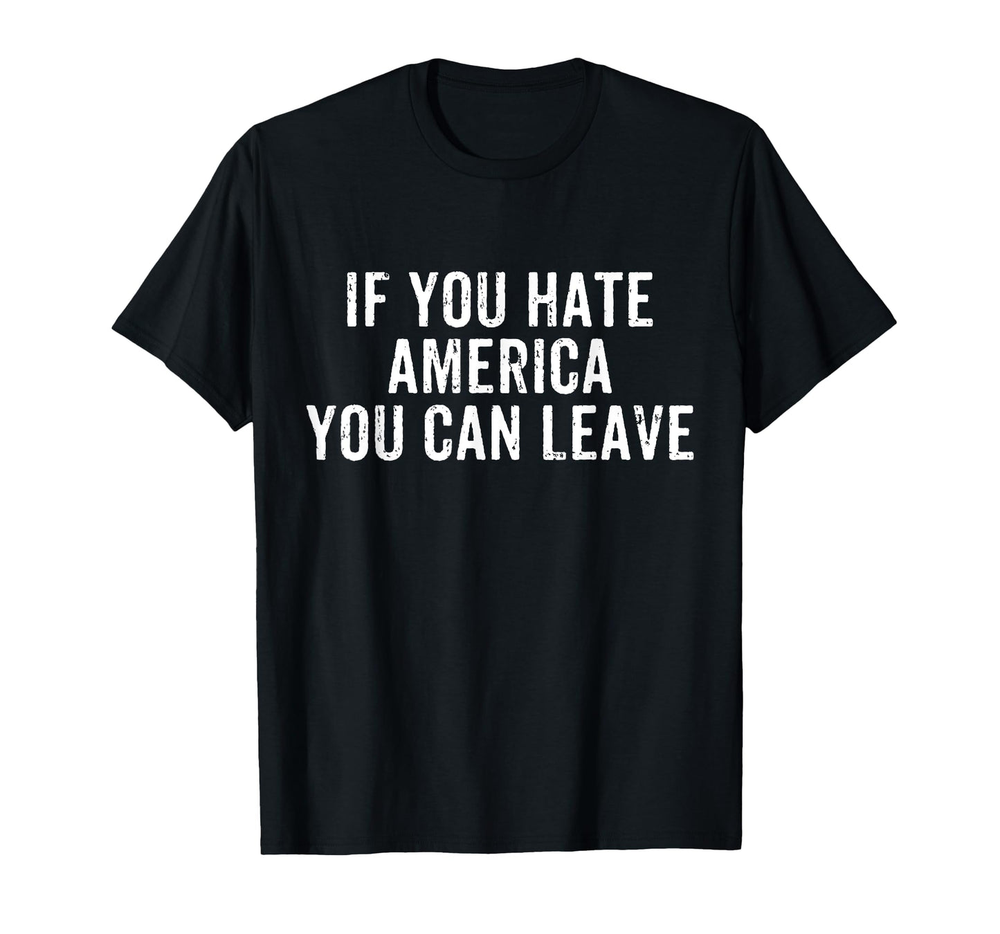 Betsy Ross Flag Shirt If You Hate America You Can Just Leave T-Shirt