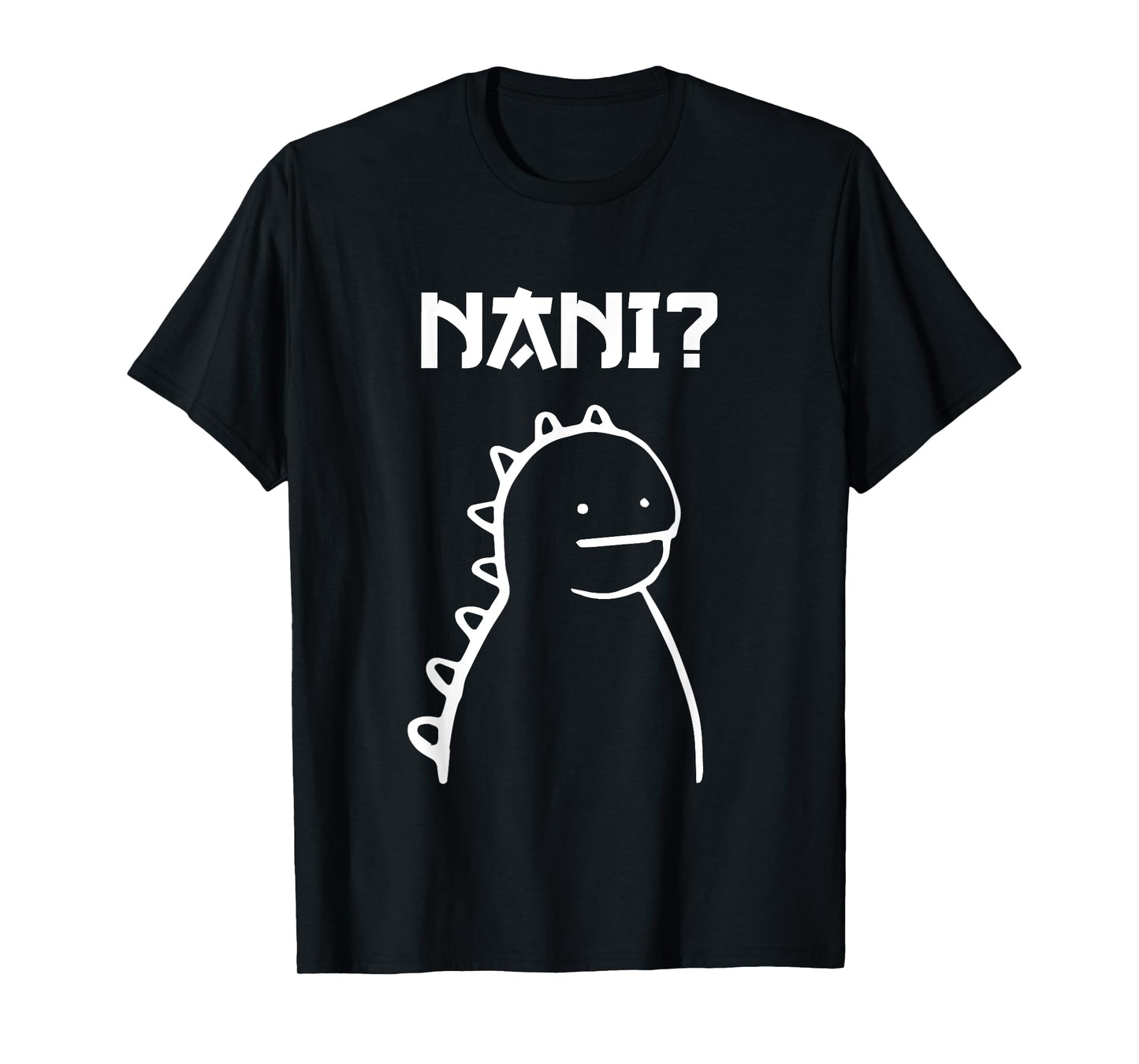 Japanese Dinosaur T-Rex Nani Otaku Manga Fan Anime Shounen T-Shirt
