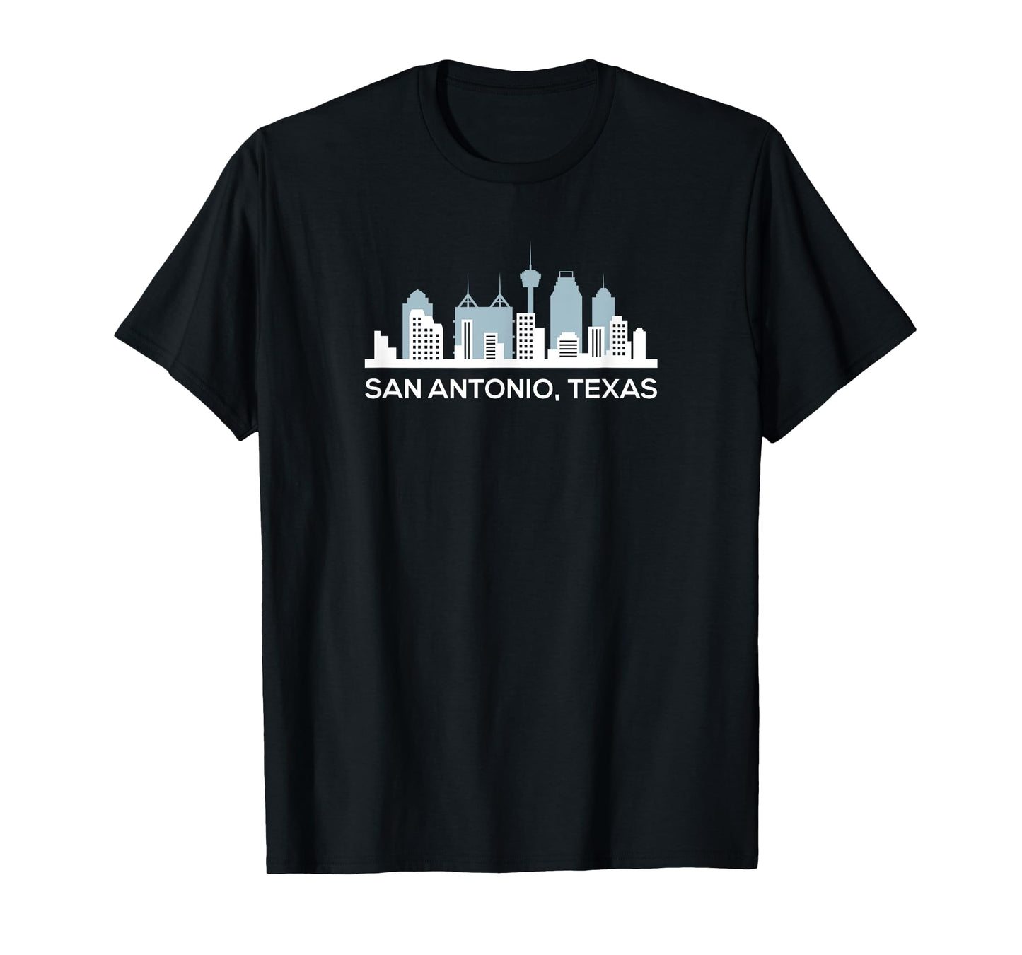 San Antonio Texas Skyline Design for proud San Antonian T-Shirt