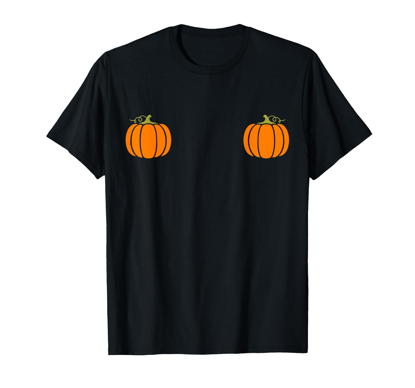Pumpkin Boobs T-Shirt - Halloween Pumpkin Shirt