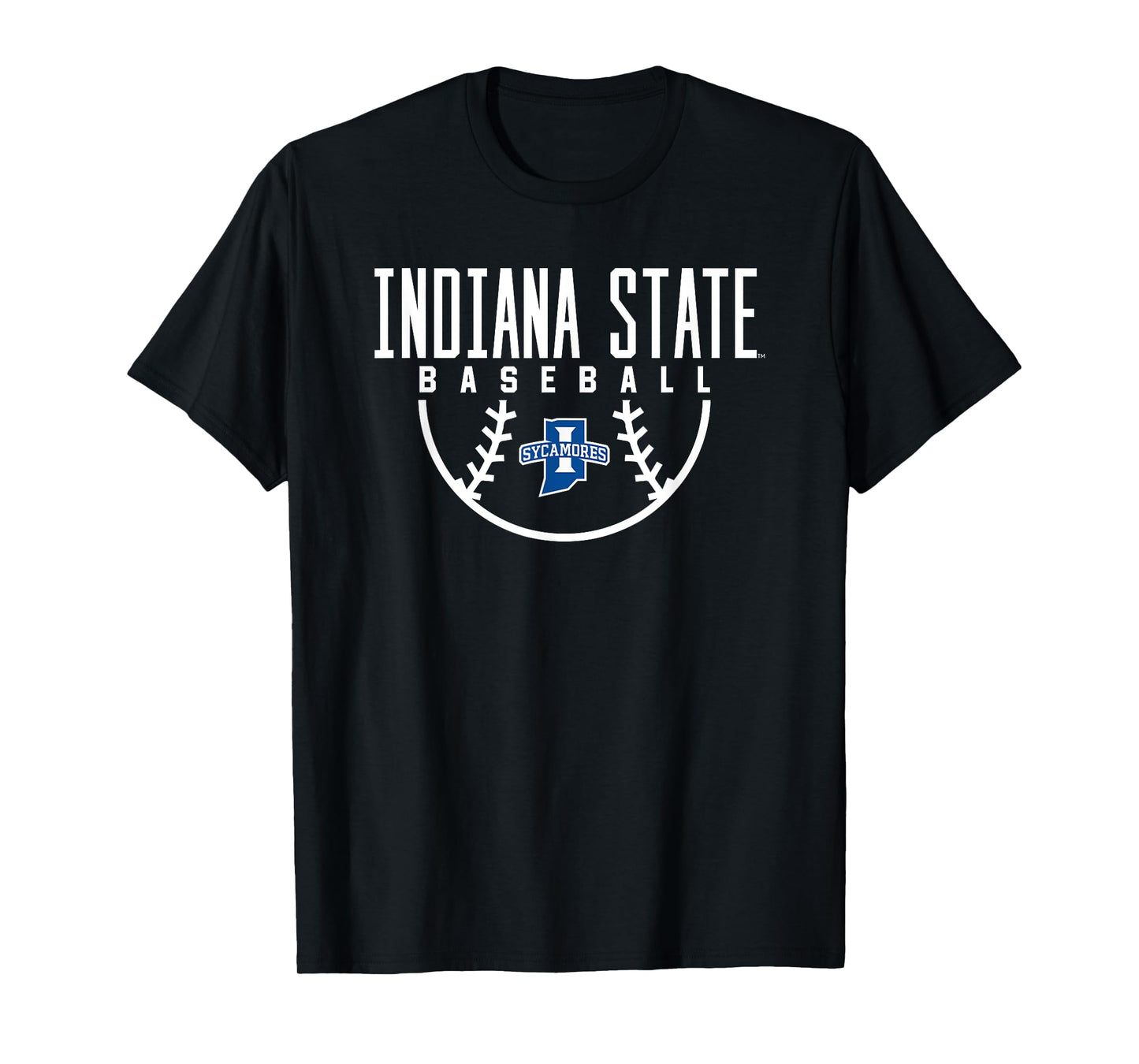Indiana State University Sycamores Baseball Arch T-Shirt