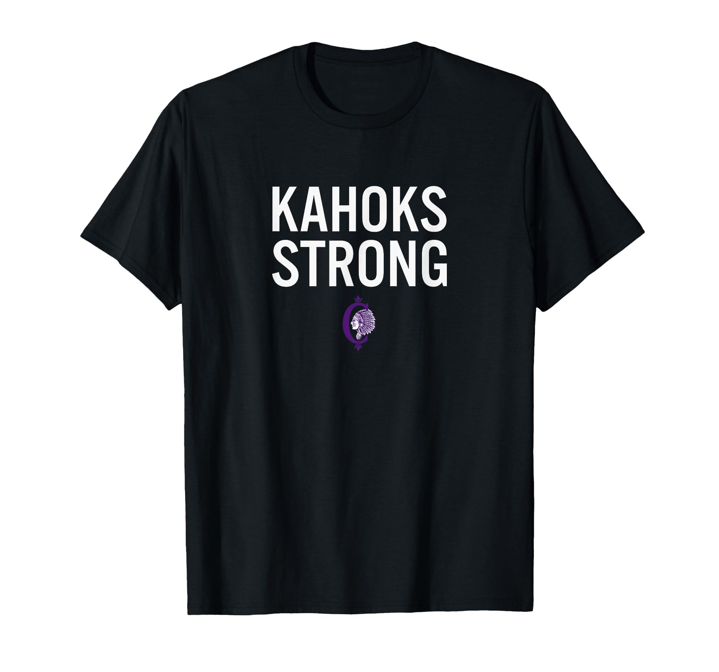 Collinsville Kahoks Logo Strong HS T-Shirt