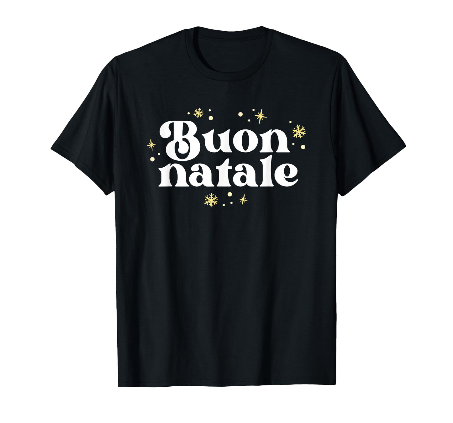 Vintage Buon Natale Italian Christmas Italy Pride Xmas T-Shirt