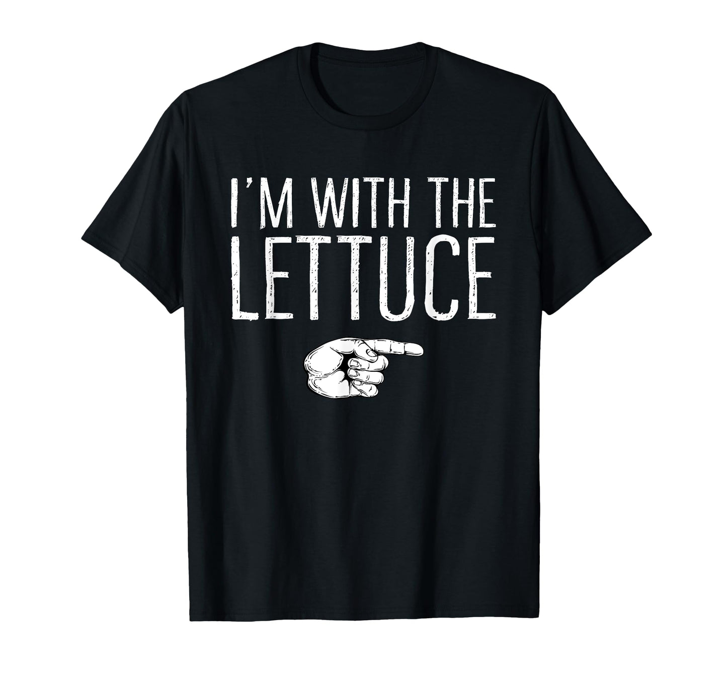 I'm With The Lettuce Matching Costume Lazy Halloween Party T-Shirt