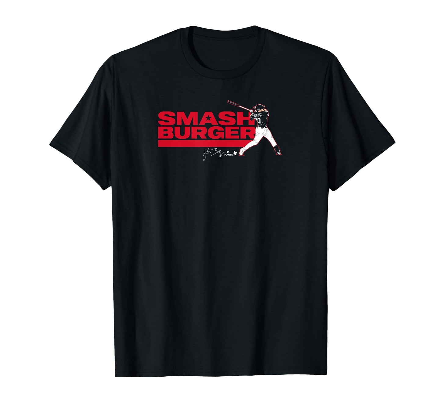 Jake Burger - Smash Burger - Texas Baseball T-Shirt